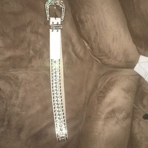 Rhinestone belt